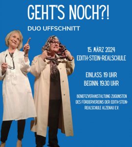 Mehr über den Artikel erfahren Veranstaltung: Duo Uffschnitt am 15.03.2024