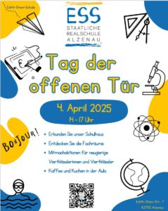 Mehr über den Artikel erfahren Übertritt an die Realschule – Tag der offenen Tür