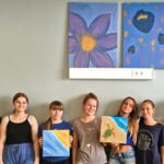 Mit Farbe, Kreativität und Teamgeist: Klasse 8c gestaltet den Kunstraum neu